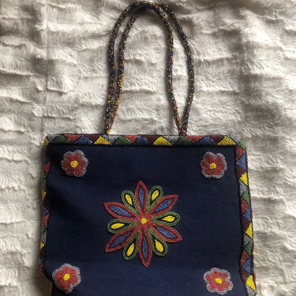 Amazing Vintage beaded bag.  Boutique style. - Picture 1 of 16